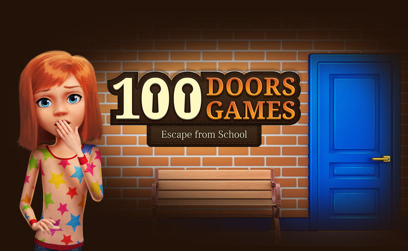 Play 100 Doors Games: Escape from School unblocked on Tilted.rip