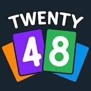 Play 2048 Solitaire unblocked on Tilted.rip