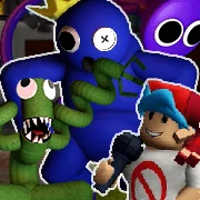 Play FNF Vs Rainbow Friends unblocked on Tilted.rip