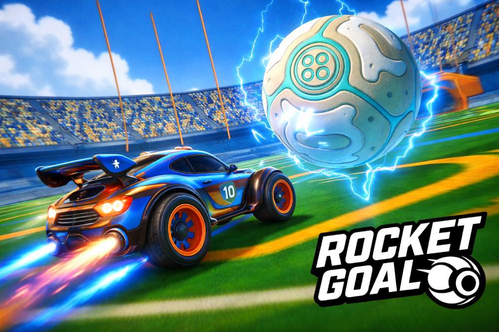 Play RocketGoal.io unblocked on Tilted.rip